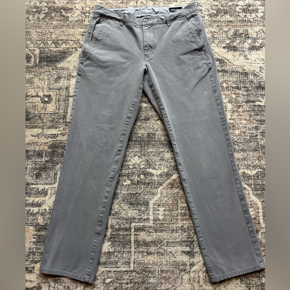 Bonobos Light Gray Dress‎ Pants Men’s Size 32x30